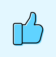 Hand doing a thumbs up.