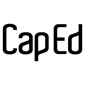 Stylized version of the CapEd logo.