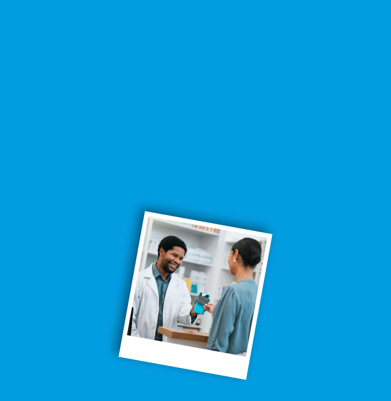 Patient paying for a doctor's office checkup using a Health Savings Account.