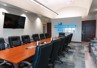 Meeting and presentation room.