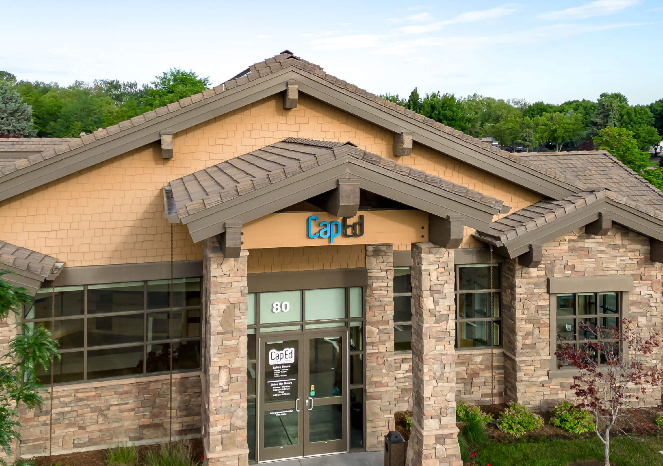 CapEd Eagle branch front entrance