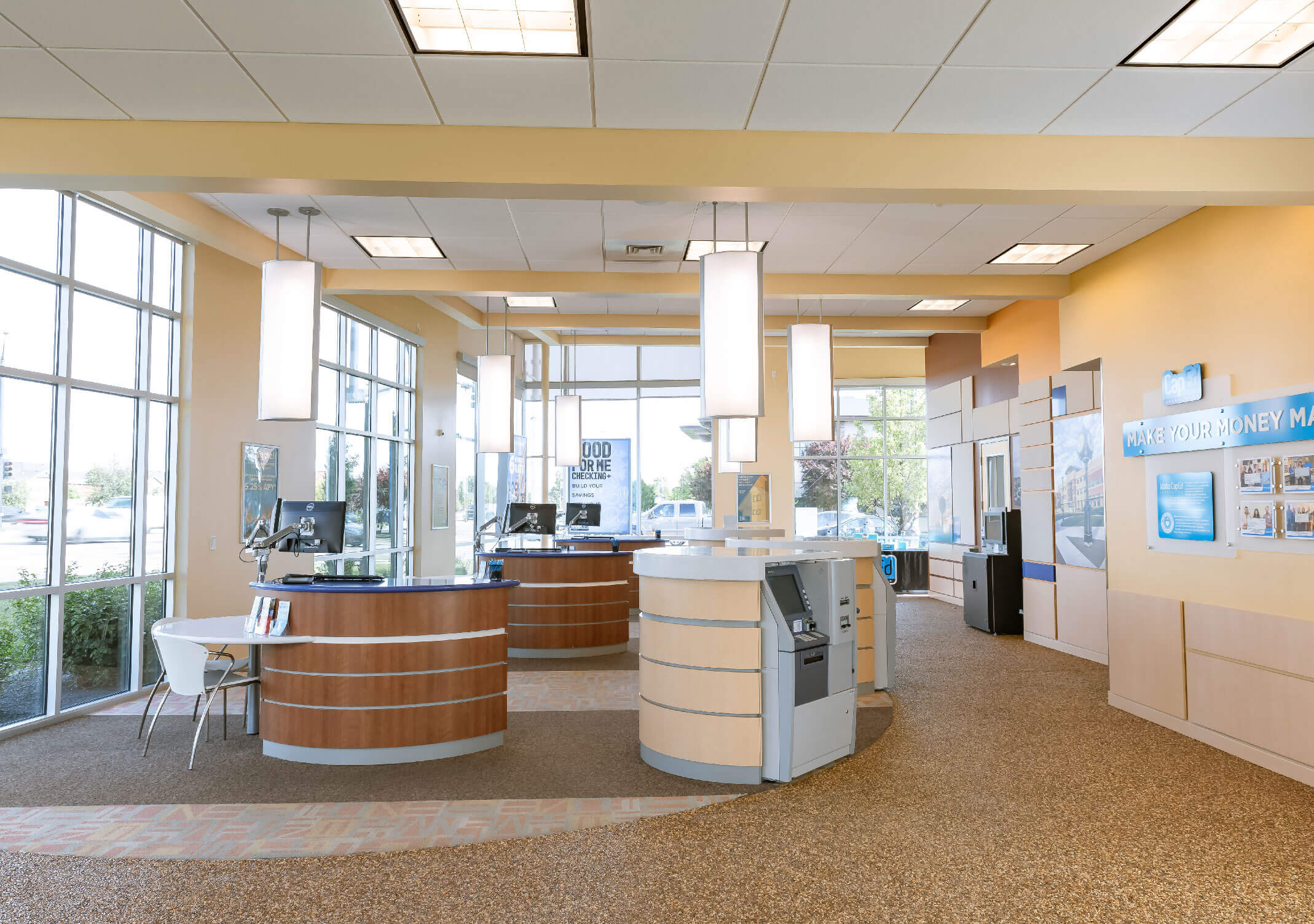 CapEd Linder location lobby.