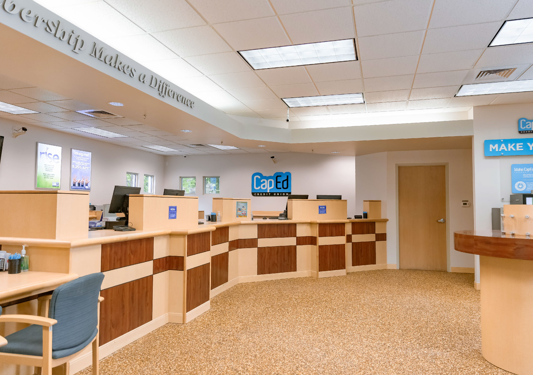 CapEd Parkcenter location lobby.