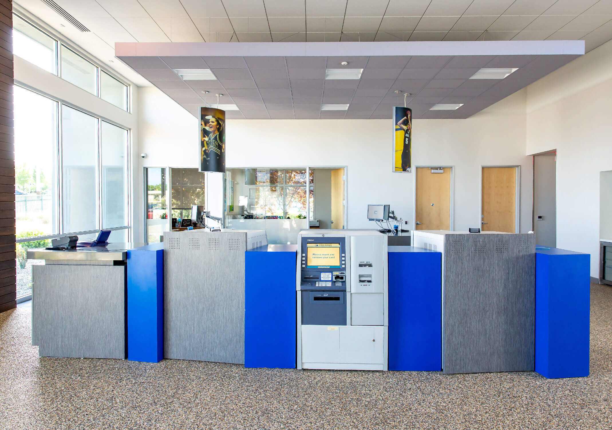 CapEd South Meridian location self-help kiosks.