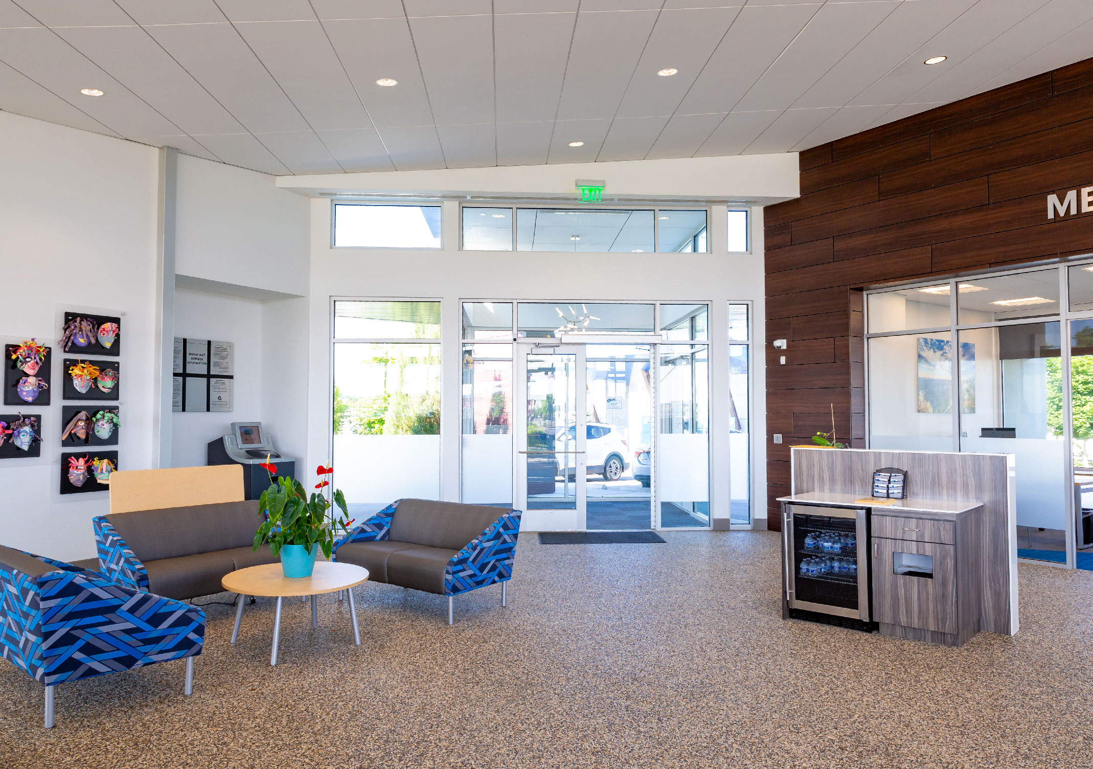 CapEd Twin Falls location lobby.