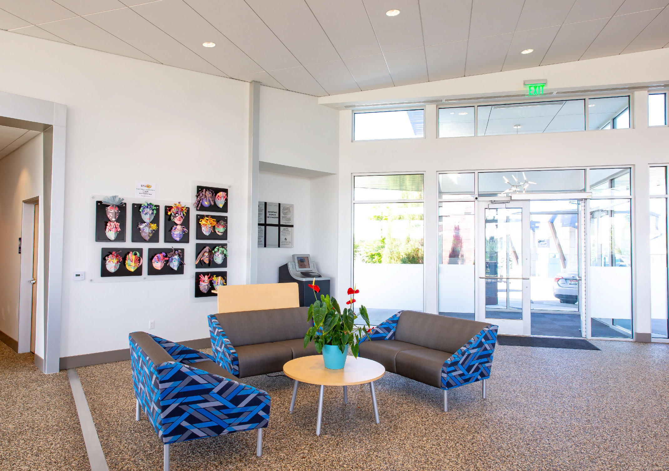 CapEd Twin Falls location waiting area.