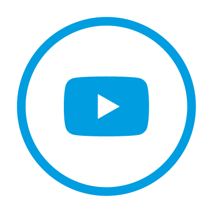 YouTube logo.